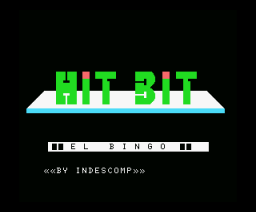 El Bingo (1985, MSX, Indescomp)