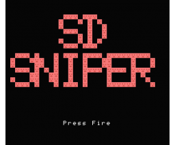 SD Sniper (2021, MSX, Kirem)