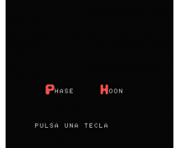 Phase Moon (1986, MSX, GEASA)