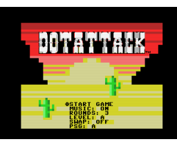 Dot Attack (2020, MSX, NOP)