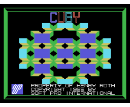 Cuby (1985, MSX, Henry Roth)