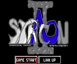 Stracon II (1994, MSX2, B&E Soft)