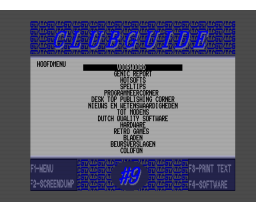 Clubguide Magazine 09 (1991, MSX2, GENIC)