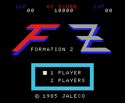 Formation Z (1985, MSX, Jaleco)