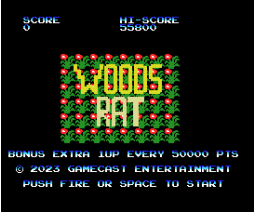 Woods Rat (2023, MSX, GameCast Entertainment)