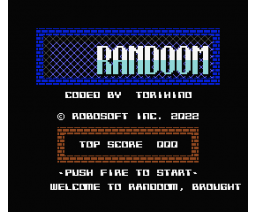 Randoom (2022, MSX, Robosoft)