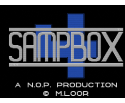 Sampbox 4 macro (1992, MSX2, Maarten Loor)