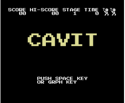 Cavit (2020, MSX, Inufuto)