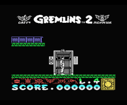 Gremlins 2: La Nueva Generación (1990, MSX, Topo Soft)