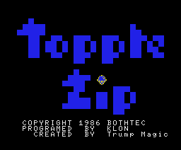 Topple Zip (1986, MSX, KLON)