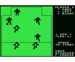 GS Soccer (2025, MSX, Fausto Pracek)