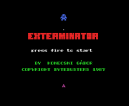 Exterminator (1987, MSX, The Bytebusters)