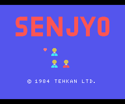 Senjyo (1984, MSX, Tehkan)