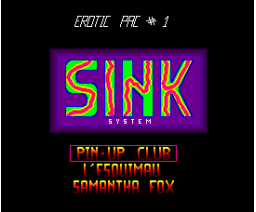 Erotic Pac #1 (1988, MSX2, Sink System)