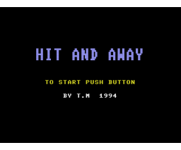 Hit and away DX (1995, MSX2, T.M. / ZAP)