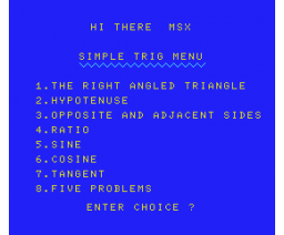 Trigonometry Basic Concepts (MSX, Mentor Educational Services Ltd., Ian Williams)