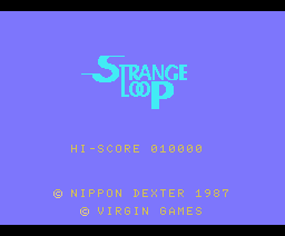 Strange Loop (1987, MSX, Virgin Games)