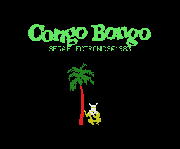 Congo bongo (1983, MSX, SEGA)