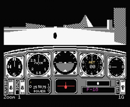 Chuck Yeager's Advanced Flight Trainer (1989, MSX, Electronic Arts)