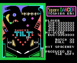 Square Dancer (1984, MSX, T&ESOFT)