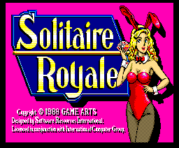 Solitaire Royale (1988, MSX2, Game Arts)