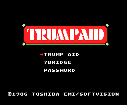 Trump Aid (1986, MSX, Softvision)
