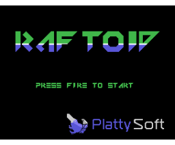 Raftoid (2020, MSX, Platty Soft)