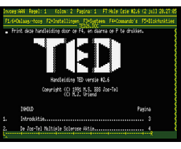 TED (1991, MSX2, M.J. (Ries) Vriend)