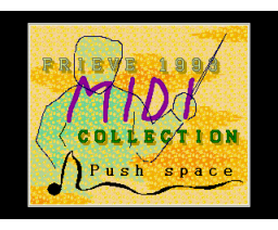 Frieve 1993 MIDI Collection (1993, Turbo-R, FRIEVE)