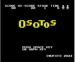 Osotos (2024, MSX, Inufuto)