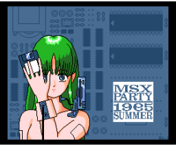 Summer of MSX party support disk (1995, MSX2, Turbo-R, Syntax)