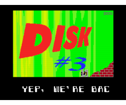 DISK #3 (1996, MSX2, Near Dark)