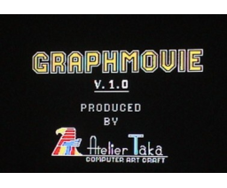 Graphmovie (1993, Turbo-R, Atelier Taka)