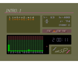 MIDI Sound Performer (1994, MSX2, Yoshikazu Yamamoto)