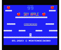 Sky Apple (2023, MSX, MSXTENSEIKOBO)
