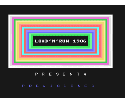Previsiones (1986, MSX, Inforpress)