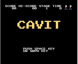 Cavit (2024, MSX2, Inufuto)