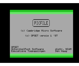 Picfile (1988, MSX2, OPSET)