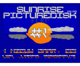 Sunrise Picturedisk 01 (1992, MSX2, Sunrise)