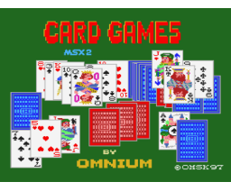 Card Games (MSX2, Omnium)