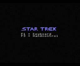 Star Trek (1986, MSX, SEGA)