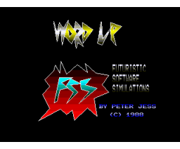 Word-Up (1988, MSX2, Peter Jess)