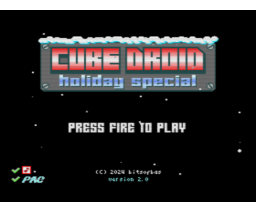 Cube Droid Holiday Special (2024, MSX2, bitsofbas)