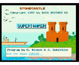 Super Tanker (1987, MSX2, Data Beutner)