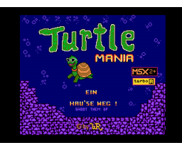 Turtle Mania (1992, MSX2, MSX-Studio Agnes Müller)