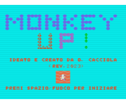 Monkey-UP (MSX, Orazio Cacciola)