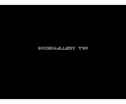 Soundgallery Two (1992, MSX2, New Image Federation)