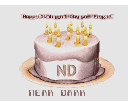 Happy 10th Birthday Soepfiskje (2004, MSX2, Near Dark)