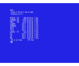GFX9000 Blue Disk (1997, MSX2, Fony)