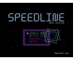 Speedline (2001, Turbo-R, Traposoft)